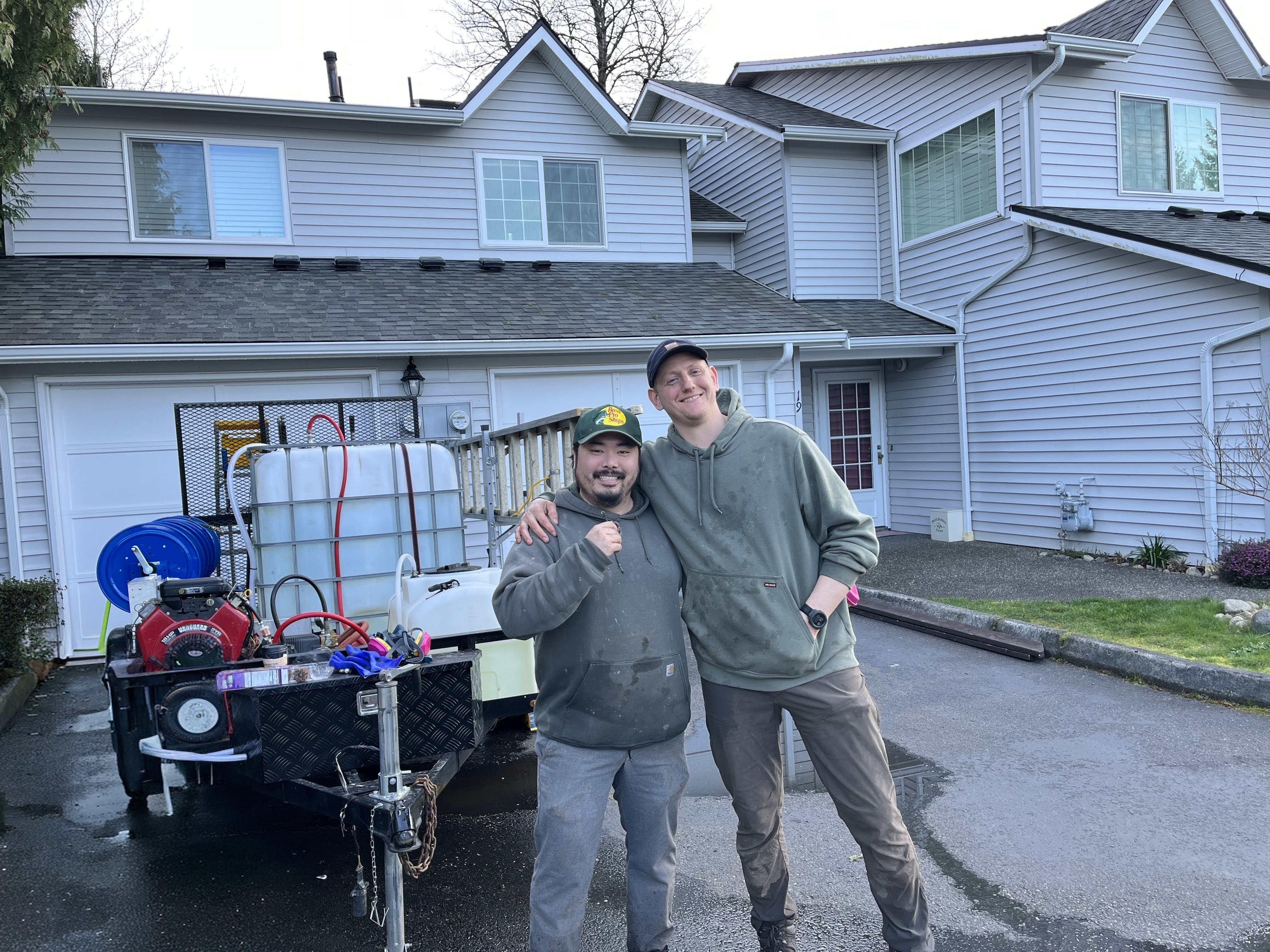 Kenny and Sky - Middle Fork Exteriors team